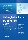 Chirurgisches Forum und DGAV 2009 - 