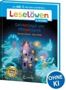 Cover-Bild zum Titel 'Leselöwen 2. Klasse - Geisterjagd um Mitternacht' von 'Sandra Grimm'