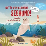 Cover-Bild zum Titel 'Rette den kleinen Seehund Deutsch-Dari' von 'Dorthe Voss'