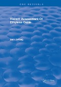 Cover-Bild zum Titel 'Hazard Assessment Of Ethylene Oxide' von 'Leon Golberg'