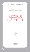 Cover-Bild zum Titel 'Ricordi e affetti' von 'Benedetto Gentile'