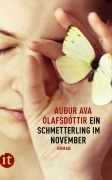 Cover-Bild zum Titel 'Ein Schmetterling im November' von 'Auður Ava Ólafsdóttir'