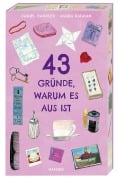 Cover-Bild zum Titel '43 Gründe, warum es aus ist' von 'Daniel Handler'