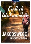 Cover-Bild zum Titel 'KOMPASS Endlich Weitwandern - Jakobswege' von 'Lisa Aigner, Robert Schwänz'