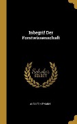 Inbegrif Der Forstwissenschaft - August Niemann