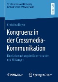Cover-Bild zum Titel 'Kongruenz in der Crossmedia-Kommunikation' von 'Christina Beyer'