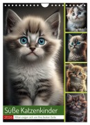 Cover-Bild zum Titel 'Süße Katzenkinder (Wandkalender 2026 DIN A4 hoch), CALVENDO Monatskalender' von 'Steffen Gierok-Latniak'