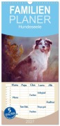 Cover-Bild zum Titel 'Familienplaner 2027 - Hundeseele mit 5 Spalten (Wandkalender, 21 x 45 cm) CALVENDO' von 'Katrin Buttkau'