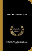 Cover-Bild zum Titel 'Annales, Volumes 71-76' von ''
