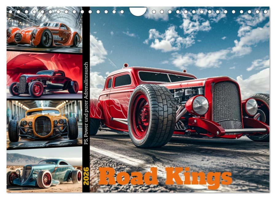 Road Kings (Wandkalender 2026 DIN A4 quer), CALVENDO Monatskalender - Steffen Gierok-Latniak