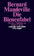 Cover-Bild zum Titel 'Die Bienenfabel oder Private Laster, öffentliche Vorteile' von 'Bernard Mandeville'