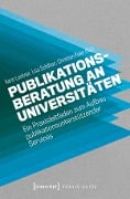 Publikationsberatung an Universitäten - 