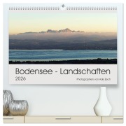 Cover-Bild zum Titel 'Bodensee - Landschaften (hochwertiger Premium Wandkalender 2026 DIN A2 quer), Kunstdruck in Hochglanz' von 'Ade Zech'