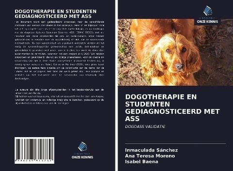 DOGOTHERAPIE EN STUDENTEN GEDIAGNOSTICEERD MET ASS - Inmaculada Sánchez, Ana Teresa Moreno, Isabel Baena