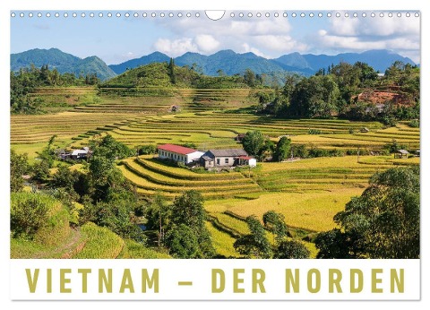 Vietnam - Der Norden (Wandkalender 2024 DIN A3 quer), CALVENDO Monatskalender - Martin Ristl