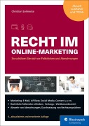 Cover-Bild zum Titel 'Recht im Online-Marketing' von 'Christian Solmecke'