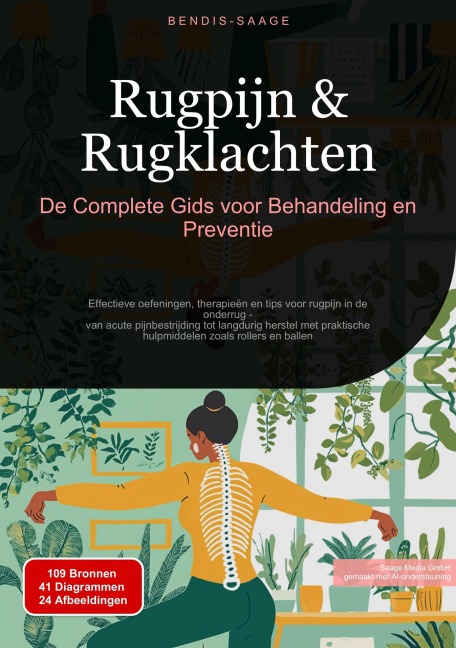 Rugpijn & Rugklachten: De Complete Gids voor Behandeling en Preventie - Bendis A. I. Saage - Nederlands