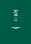 Cover-Bild zum Titel 'Ergänzungen und Nachträge (1934-1942)' von ''