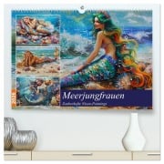 Cover-Bild zum Titel 'Meerjungfrauen. Zauberhafte Nixen-Paintings (hochwertiger Premium Wandkalender 2026 DIN A2 quer), Kunstdruck in Hochglanz' von 'Rose Hurley'