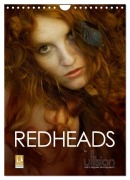 Cover-Bild zum Titel 'REDHEADS (Wandkalender 2026 DIN A4 hoch), CALVENDO Monatskalender' von 'Ulrich Allgaier (Ullision)'