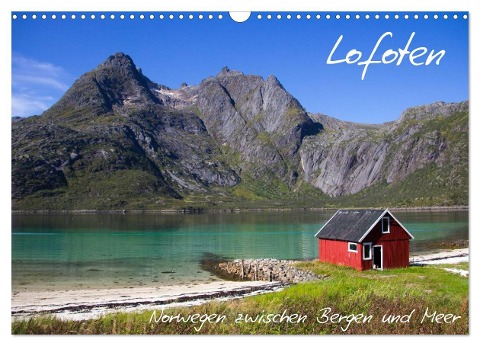 Lofoten - Norwegen zwischen Bergen und Meer (Wandkalender 2025 DIN A3 quer), CALVENDO Monatskalender - Frauke Gimpel