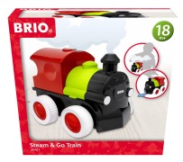 Cover-Bild zum Titel 'BRIO Infant/ Toddler - Push & Go Zug mit Dampf' von ''