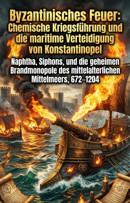 Byzantinisches Feuer: Chemische Kriegsführung und die maritime Verteidigung von Konstantinopel - Dominik Wende