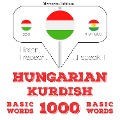 Magyar - kurd: 1000 alapszó - Jm Gardner