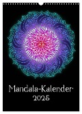 Mandala-Kalender 2025 (Wandkalender 2025 DIN A3 hoch), CALVENDO Monatskalender - Sandra Lina Jakob