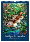 Treffpunkt Seeufer (Wandkalender 2025 DIN A3 hoch), CALVENDO Monatskalender - Kerstin Waurick