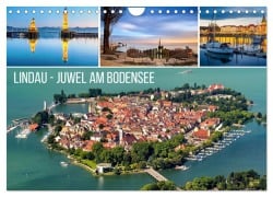 Cover-Bild zum Titel 'Lindau - Juwel am Bodensee (Wandkalender 2025 DIN A4 quer), CALVENDO Monatskalender' von 'Susan Michel'