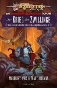 Cover-Bild zum Titel 'Der Krieg der Zwillinge' von 'Margaret Weis, Tracy Hickman'