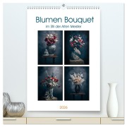 Cover-Bild zum Titel 'Blumen Bouquet (hochwertiger Premium Wandkalender 2026 DIN A2 hoch), Kunstdruck in Hochglanz' von 'Magic Artist Design Gierok'