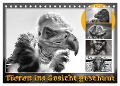 Tieren ins Gesicht geschaut (Tischkalender 2024 DIN A5 quer), CALVENDO Monatskalender - Dieter Gödecke