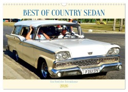 Cover-Bild zum Titel 'BEST OF COUNTRY SEDAN - Ein Ford der Extraklasse (Wandkalender 2026 DIN A3 quer), CALVENDO Monatskalender' von 'Henning von Löwis of Menar'
