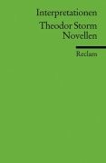 Cover-Bild zum Titel 'Interpretationen: Theodor Storm. Novellen' von ''