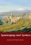 Cover-Bild zum Titel 'Spaziergang nach Syrakus' von 'Johann Gottfried Seume'