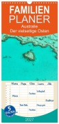 Cover-Bild zum Titel 'Familienplaner 2027 - Australien - Der vielseitige Osten mit 5 Spalten (Wandkalender, 21 x 45 cm) CALVENDO' von 'Martin Wasilewski'