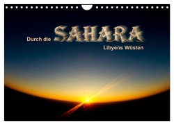 Cover-Bild zum Titel 'Durch die SAHARA - Libyens Wüsten (Wandkalender 2026 DIN A4 quer), CALVENDO Monatskalender' von 'DGPh Stephan'