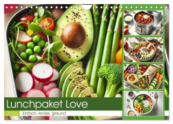 Cover-Bild zum Titel 'Lunchpaket Love - Einfach, lecker, gesund (Wandkalender 2026 DIN A4 quer), CALVENDO Monatskalender' von 'Claudia Schimmack'