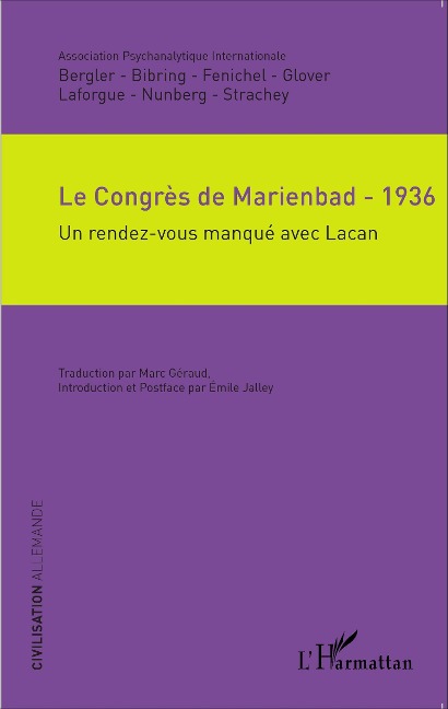 Le Congrès de Marienbad - 1936 - Jalley