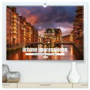 Cover-Bild zum Titel 'Urbane Impressionen: Hansestadt Hamburg - Tor zur Welt (hochwertiger Premium Wandkalender 2026 DIN A2 quer), Kunstdruck in Hochglanz' von 'Alexander Ludwig'