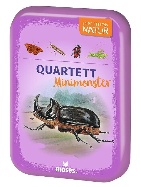 Expedition Natur Quartett Minimonster - Bärbel Oftring