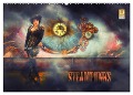 Steampunks (Wandkalender 2025 DIN A2 quer), CALVENDO Monatskalender - Dirk Meutzner