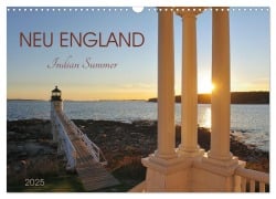 Neu England, Indian Summer (Wandkalender 2025 DIN A3 quer), CALVENDO Monatskalender - Christian Heeb