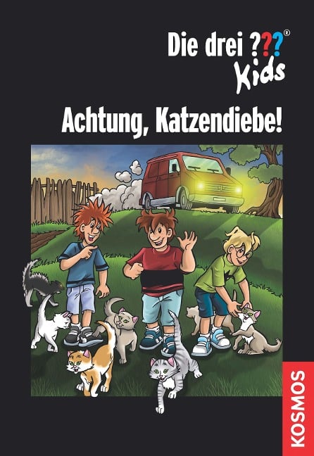 Die drei ??? Kids, Achtung, Katzendiebe! (drei Fragezeichen Kids) - Karen-Susan Fessel, Regina Nössler
