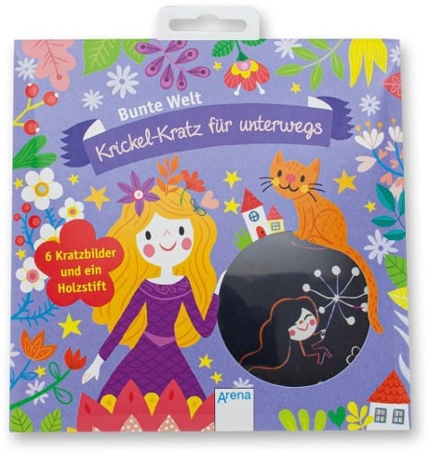 Krickel-Kratz für unterwegs: Bunte Welt - 