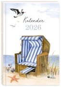 Cover-Bild zum Titel 'Taschenkalender Strandkorb 2026' von 'Sophia Drescher'
