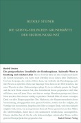 Cover-Bild zum Titel 'Die geistig-seelischen Grundkräfte der Erziehungskunst' von 'Rudolf Steiner'