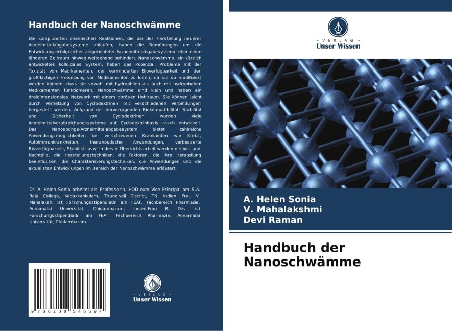 Handbuch der Nanoschwämme - A. Helen Sonia, V. Mahalakshmi, Devi Raman